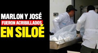 Marlon y José fueron acribillados en Siloé