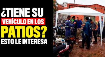 ¿Tiene su vehículo en los patios? Esto le interesa