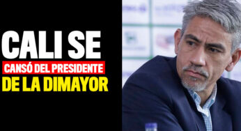 El Deportivo Cali le quitó el respaldo al presidente de la Dimayor