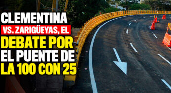 Clementina Vs. Zarigüeyas, el debate por el puente de la Carrera 100 con Calle 25