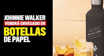 Johnnie Walker, el primer whisky que vendrá envasado en botella de papel