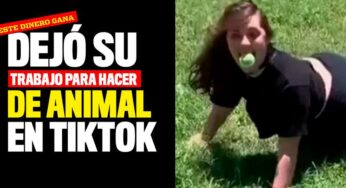 Dejó su trabajo para hacer de animal en TikTok