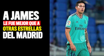 James, con mejores números que otros cracks que pasaron por el Real Madrid