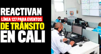 Reactivan línea 127 para eventos de tránsito en Cali