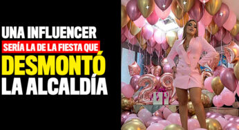 Influencer sería la dueña de la fiesta en Pance