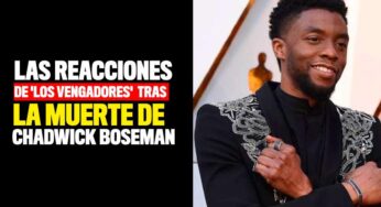 Las reacciones de 'Los Vengadores' tras la muerte Chadwick Boseman
