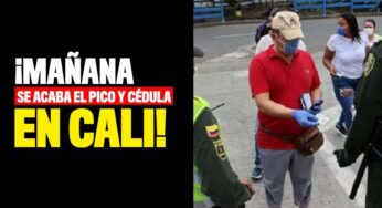 A partir de este martes se elimina la medida del Pico y Cédula en Cali