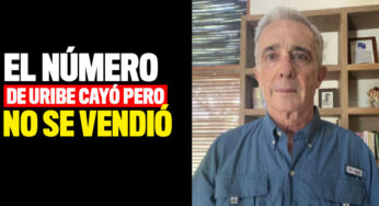 El número de Uribe cayó pero no se vendió