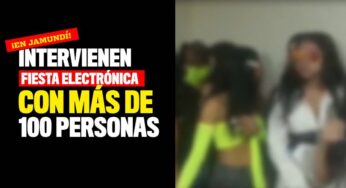 Fiesta electrónica con más de 100 personas fue intervenida en Jamundí