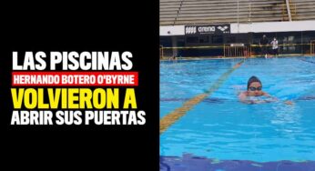 Las piscinas Hernando Botero O'Byrne volvieron a abrir sus puertas