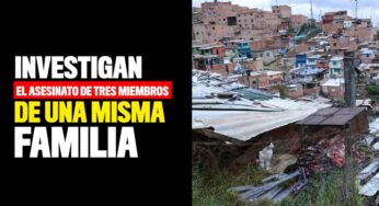 Investigan el asesinato de tres miembros de una misma familia