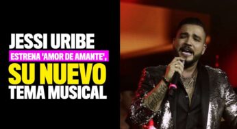 Jessi Uribe estrena 'Amor de amante', su nueva producción musical