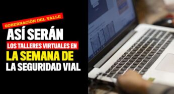 Así serán los talleres virtuales en la Semana de la Seguridad Vial