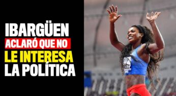 Caterine Ibargüen: "no tengo ninguna aspiración política"