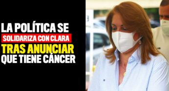 La política se solidariza con Clara Luz tras anunciar que tiene cáncer