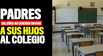 Padres caleños no quieren enviar a sus hijos al colegio
