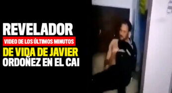 Revelador video de los últimos minutos de vida de Javier Ordoñez en el CAI
