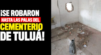 Roban herramientas de sepultureros en el cementerio de Tuluá