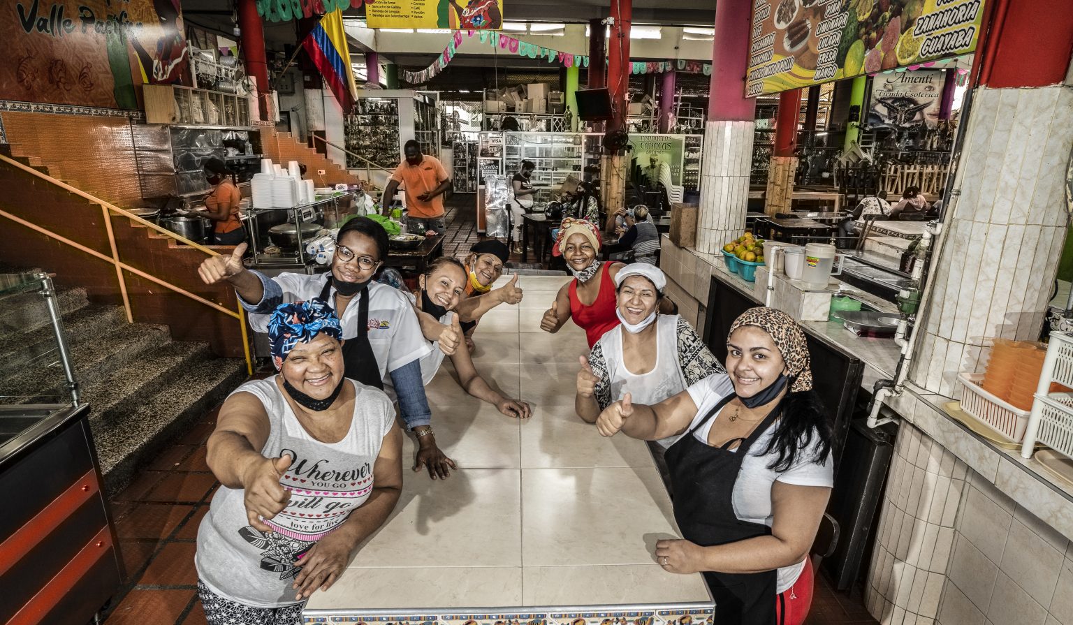 Galería Alameda historia de las cocineras de la plaza de Cali