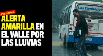 Decretan alerta amarilla en el Valle del Cauca por lluvias intensas