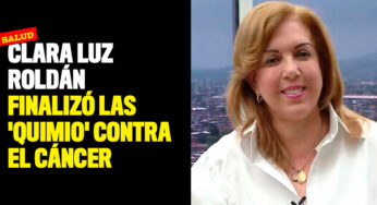 La Gobernadora Clara Luz Roldán finalizó las 'quimio' contra el cáncer