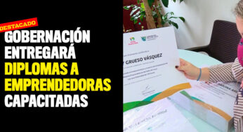 Gobernación entregará diplomas a emprendedoras capacitadas en creación de empresas