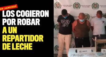 Los cogieron por robar a un repartidor de leche en Jamundí