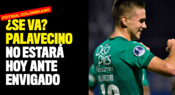 ¿Se va? Palavecino no estará con el Deportivo Cali hoy ante Envigado