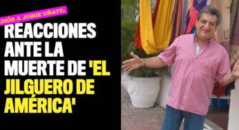 Adiós a Jorge Oñate: Reacciones ante la muerte de 'El Jilguero de América'