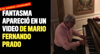 Fantasma apareció en un video de Mario Fernando Prado