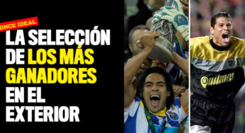 El once ideal de los jugadores colombianos más ganadores en el exterior