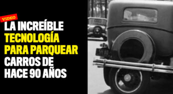 VIDEO: La increíble tecnología para parquear carros de hace 90 años