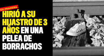 Hirió a su hijastro de 3 años en una pelea de borrachos