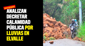 Analizan decretar calamidad pública por lluvias en el Valle