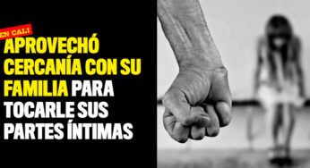 Aprovechó cercanía con su familia para tocarle sus partes íntimas