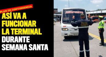 Así va a funcionar la Terminal durante Semana Santa