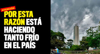 Por esta razón está haciendo tanto frío en el país