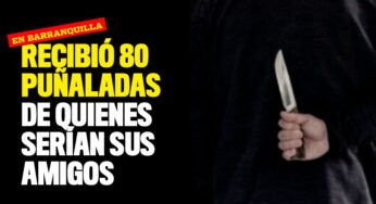 Recibió 80 puñaladas de quienes serían sus amigos