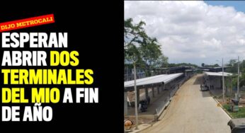 Terminales Aguablanca y Simón Bolívar del MIO abrirían a fin de año