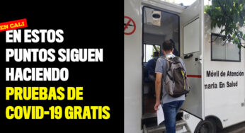 En estos puntos siguen haciendo pruebas de Covid-19 gratis