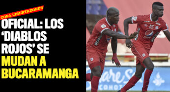 Oficial: América jugará la Copa Libertadores en Bucaramanga
