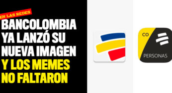 Bancolombia ya lanzó su nueva imagen y los memes no faltaron
