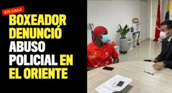 Boxeador denunció abuso policial en el oriente de Cali