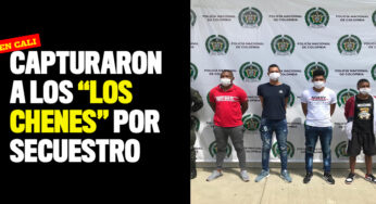 Capturaron a los “Los chenes” por secuestro