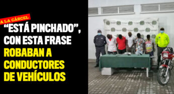"Está pinchado", con esta frase robaban a conductores de vehículos
