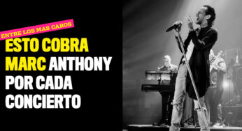 Esto cobra Marc Anthony por cada concierto