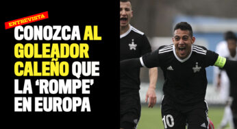 Conozca a Frank Castañeda, el máximo artillero colombiano de esta temporada en Europa