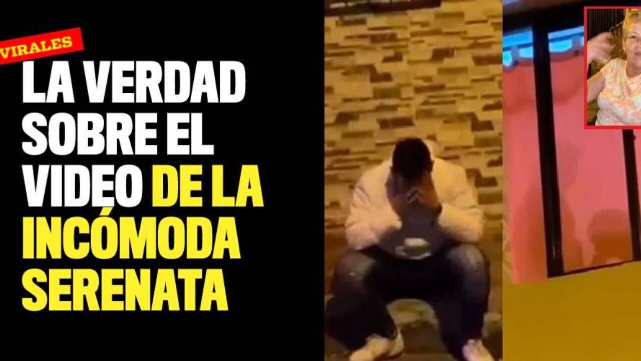 La verdad sobre el video viral de la incómoda serenata