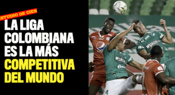 ¿Entre las mejores? Según CIES, la liga colombiana es la más competitiva del mundo