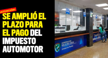 Se amplió el plazo para el pago del impuesto automotor